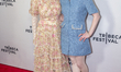 Lillian Carrier and director Lauren Meyering attend the ''Horsegirls'' premiere during the...