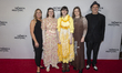 Lillian Carrier, Chloe Estelle, and guests attend the ''Horsegirls'' premiere during the 2...
