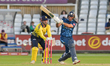 Wayne Madsen of Derbyshire Falcons plays during the Vitality Blast T20 match between Durha...