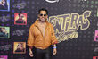 Jorge Aranda poses for photos during the pink carpet for the Mentiras TV series premiere a...