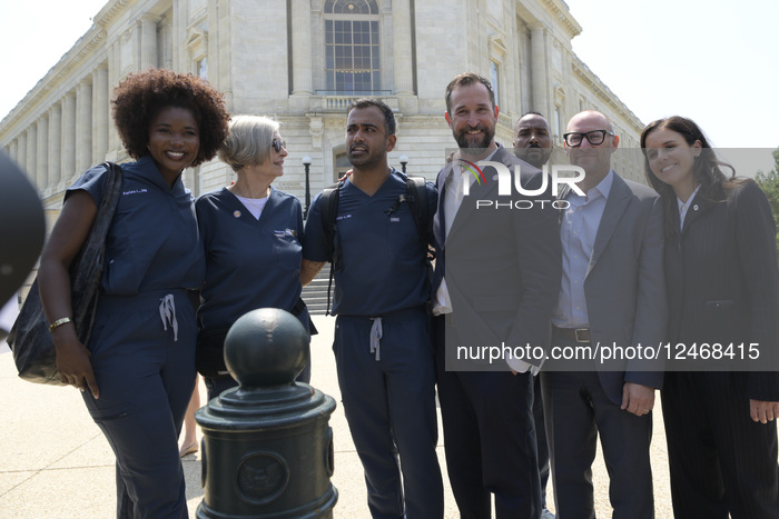 DC: Actor Wyle hold a Healthcare Workers panel discussion