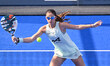 Claudia Fernandez Sanchez (ESP) participates in the R16 of the BNL Italy Major Premier Pad...
