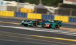 Aston Martin Thor Team (009) members Alex Riberas (ESP), Marco Sorensen (DEN), and Roman D...