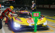 Robert Kubica (POL), Yifei Ye (CHN), and Philip Hanson (GBR) participate in the 24h of Le...