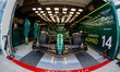 Fernando Alonso of Spain drives the (14) Aston Martin Aramco Cognizant F1 Team AMR25 Merce...
