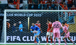 Mohamed Elshenawy, goalkeeper of Al Ahly, saves the goal during the FIFA Club World Cup US...