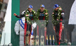Ferrari Af Corse (51) Alessandro Pier Guidi (ITA), James Calado (GBR), and Antonio Giovina...