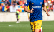 Alvaro Martin of FC Andorra is in action during the Primera RFEF 2024-2025 Playoff second...