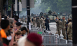 during a military parade celebrating the U.S. Army’s 250th anniversary, and U.S. President...