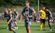 Marcin Kozina plays during the game between Wieczysta Krakow and Chojniczanka Chojnice in...