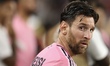 Lionel Messi of Inter Miami looks on during the first half of the FIFA Club World Cup 2025...