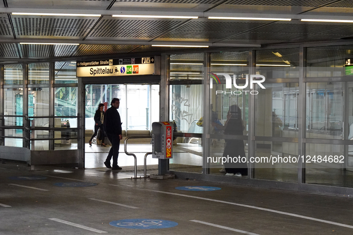 Spittelau Transport Hub In Vienna