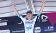 Seth Dunwoody of the Bahrain Victorious Development Team wins the 4th Stage of Giro Next G...