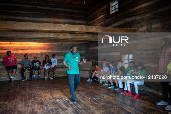 Juneteenth Freedom Day Jubilee In Cincinnati, Ohio.