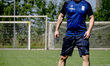 RKC trainer Sander Duits participates in the first RKC training at the RKDVC Sportpark for...