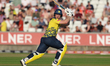 Jimmy Neesham of Durham is in batting action during the Vitality T20 Blast match between D...