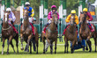 They are off in the 16:00 REDCAR - 1m 2f 1y Visit racingtv.com To Subscribe Today Novice S...