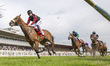 KEEP THE GOLD, ridden by Jason Hart and trained by M Dods, finishes second at the 17:15 RE...