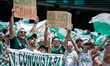 Fans of Palmeiras gather before the FIFA Club World Cup USA 2025 Group A match between Pal...