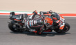 Lorenzo Savadori of Aprilia Racing rides an Aprilia during the qualifying sessions of the...