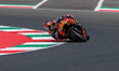Maverick Vinales from Spain rides the KTM RC16 of the Red Bull KTM Tech3 Team during the q...