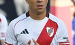 Enzo Perez stands before the match between River Plate and Club Monterrey at Rose Bowl Sta...