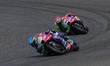Jack Miller from Australia rides the Yamaha M1 of the Prima Pramac Yamaha MotoGP Team duri...
