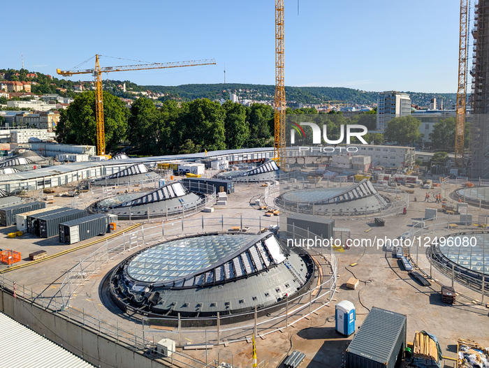 Construction Site Of Stuttgart 21 - Railway Development Project And New Central Station