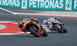 12 Vinales of Maverick Red Bull KTM Tech3 KTM and 49 Di Giannantonio of Pertamina Enduro V...
