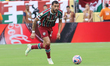 Juan Freytes #22 of Fluminense FC runs with the ball during the FIFA Club World Cup 2025 g...