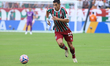 Kevin Serna #90 of Fluminense FC runs with the ball during the FIFA Club World Cup 2025 Gr...