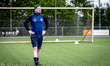 RKC trainer Sander Duits trains RKC Waalwijk at the Sportpark RKDVC for the Keuken Kampioe...