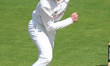 George Drissell of Durham bowls during day two of the Rothesay County Championship match b...