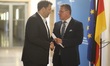Finance Minister and Vice-Chancellor Lars Klingbeil and European Commissioner for Trade an...