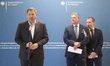 Finance Minister and Vice-Chancellor Lars Klingbeil and European Commissioner for Trade an...