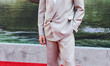 English actor, filmmaker, rapper, and underground hip-hop artist Ed Skrein wearing Emporio...