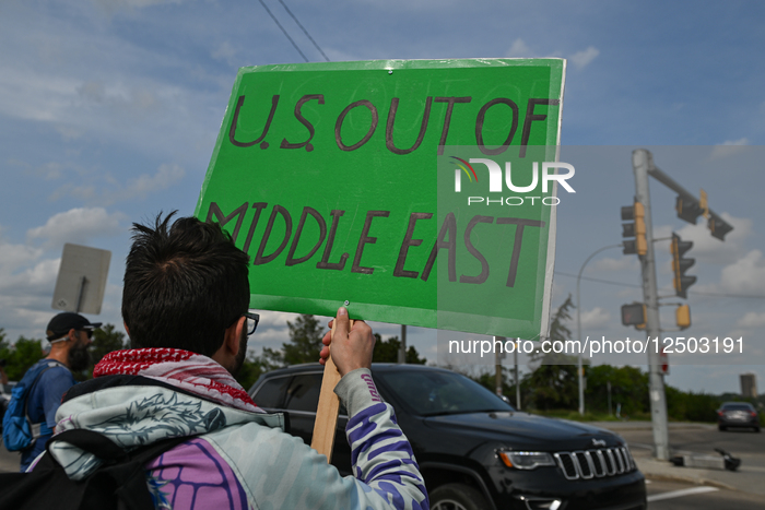 Anti-NATO Protest Held In Edmonton Amid Global Summit