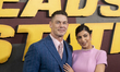 John Cena and Shay Shariatzadeh attend Amazon's ''Heads of State'' world premiere at Alice...