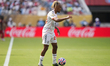 Sacha Boey right-back of Bayern Munich and France during the FIFA Club World Cup 2025 grou...