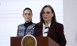 Governor of the State of Veracruz, Rocio Nahle Garcia, speaks during the announcement of t...