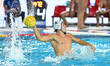 Giacomo CANNELLA of Italy participates in the Water Polo test match between Italy and Croa...