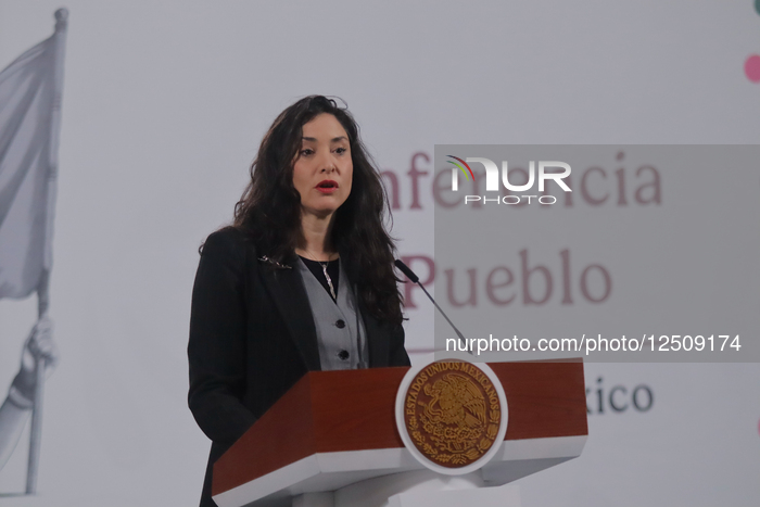 Mexico’s President Claudia Sheinbaum Holds News Conference