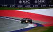 Yuki Tsunoda of Red Bull Racing drives during free practice in the 12th round of the Formu...