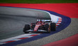 Charles Leclerc of Scuderia Ferrari drives during free practice, 12th round of the Formula...