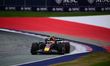 Yuki Tsunoda of Red Bull Racing drives during free practice in the 12th round of the Formu...