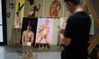 Erotic art is seen at the EroChain Expo erotic fair in Warsaw, Poland on 27 June, 2025. 
