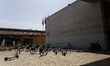 An exterior view of a ferry terminal in Lisbon, Portugal, on June 28, as a severe heatwave...