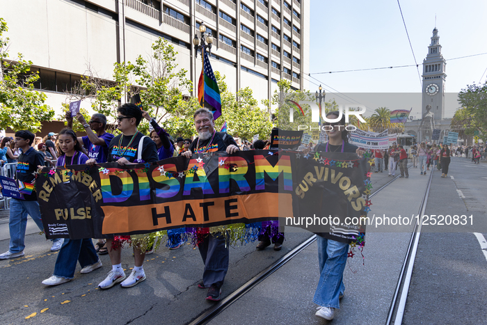 The 2025 San Francisco Pride Parade  
