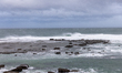 A 'Cyclone Bomb' low-pressure system hits the NSW Central Coast in Norah Head, New South W...