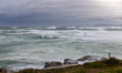 A 'Cyclone Bomb' low-pressure system hits the NSW Central Coast in Norah Head, New South W...
